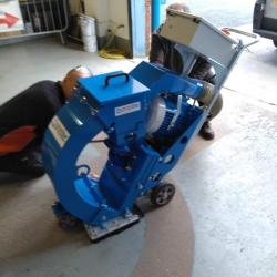 HIRE 12" BLAST MACHINE IMPACTS S320 11KW