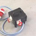 P73 HIRE DISTRO BOX 3 PHASE 63AMP - 2 x 32AMP 415V