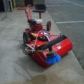 C52 HIRE PEDESTRIAN SWEEPER PETROL RIDE ON
