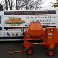 M60 HIRE LARGE ELECTRIC SITE MIXER 110V 32AMP