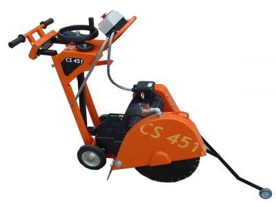 FS4 HIRE 450MM FLOOR SAW ELECTRIC WITHOUT WATER TANK CUTS 162MM- 6.7"