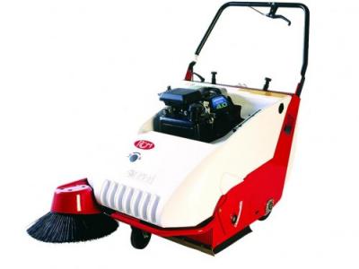 C46 HIRE PEDESTRIAN SWEEPER 600MM PETROL WALK BEHIND